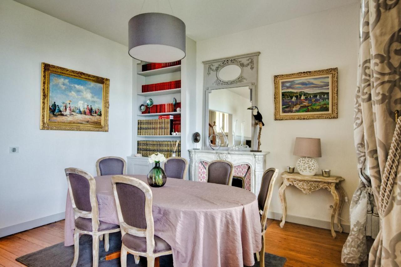 Villa Classée 4 étoiles Vue mer exceptionnelle Trouville-sur-Mer Esterno foto