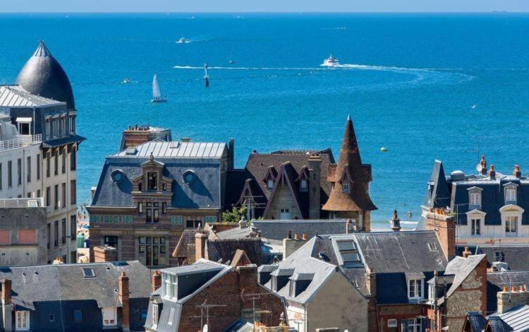 Villa Classée 4 étoiles Vue mer exceptionnelle Trouville-sur-Mer Esterno foto